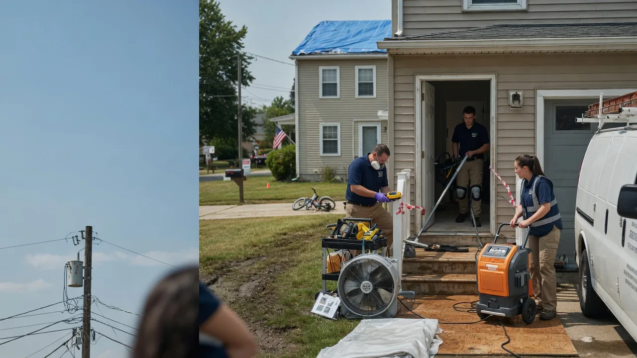 Water Damage Repair in Dushore, PA near me